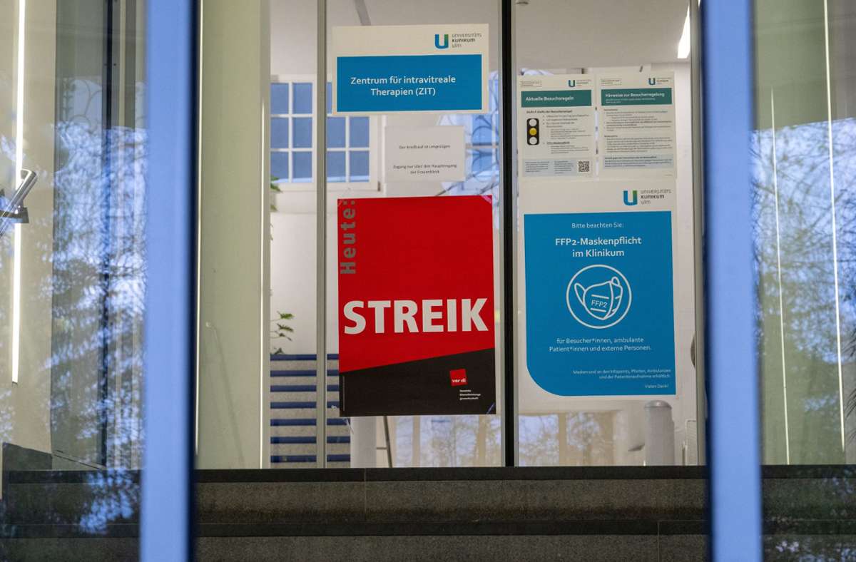 Die Tarifverhandlungen an den Unikliniken wurden ohne Ergebnis abgebrochen. Foto: dpa/Stefan Puchner