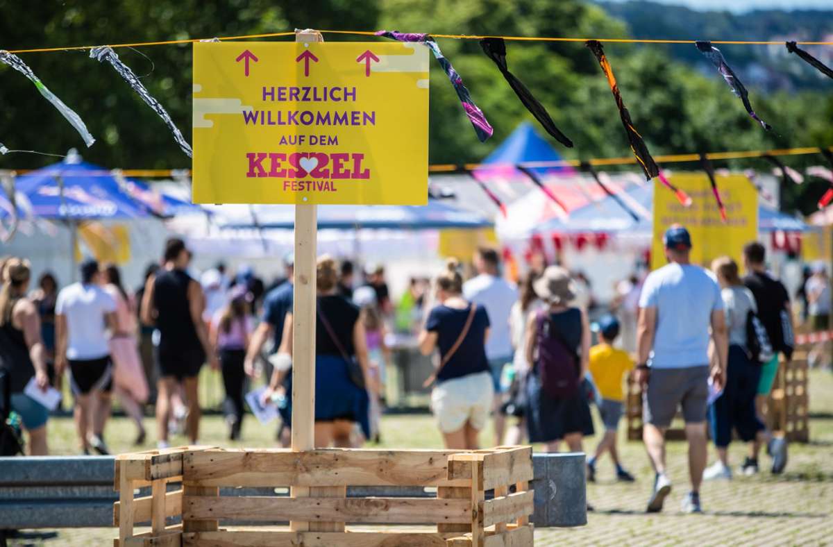 Zwei Tage lang bietet das Kessel Festival eine bunte Mischung. Foto: Lichtgut/Christoph Schmidt
