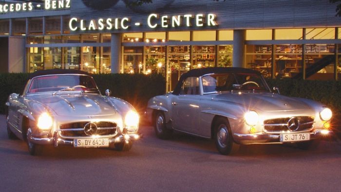 Das Geschäft mit Oldtimern bedeutet für Mercedes auch eine  Verpflichtung