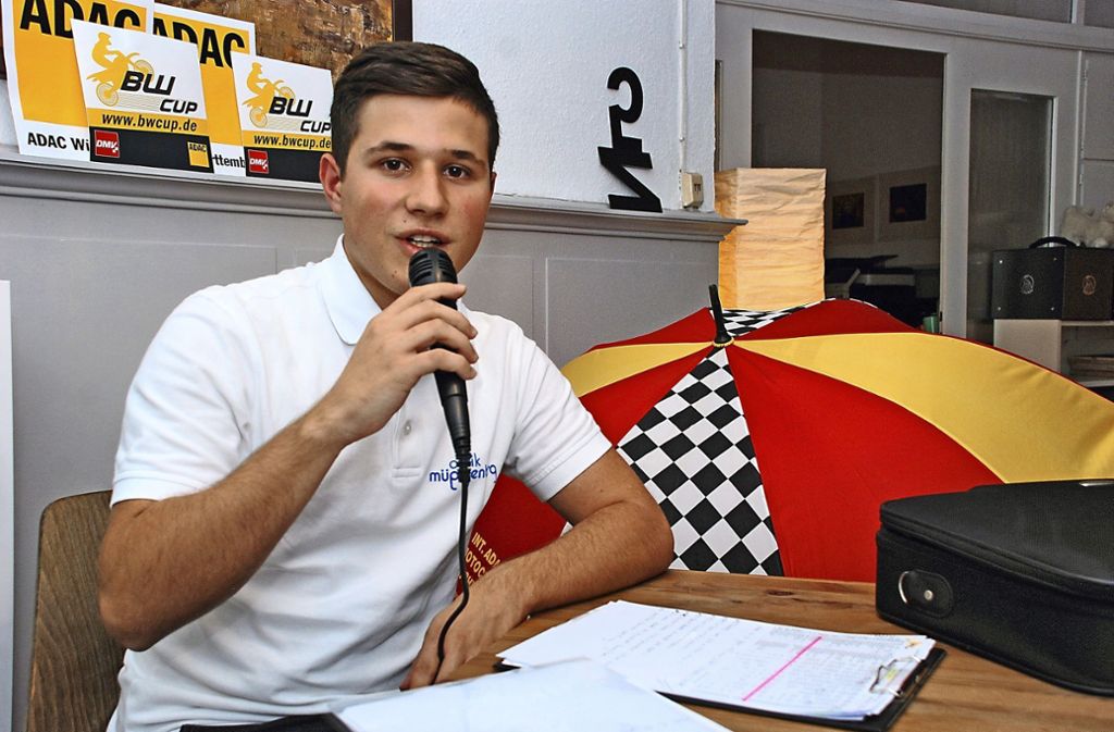 Sportkommentator ist das Ziel: Pascal Greco gibt dem Motorsport seine Stimme