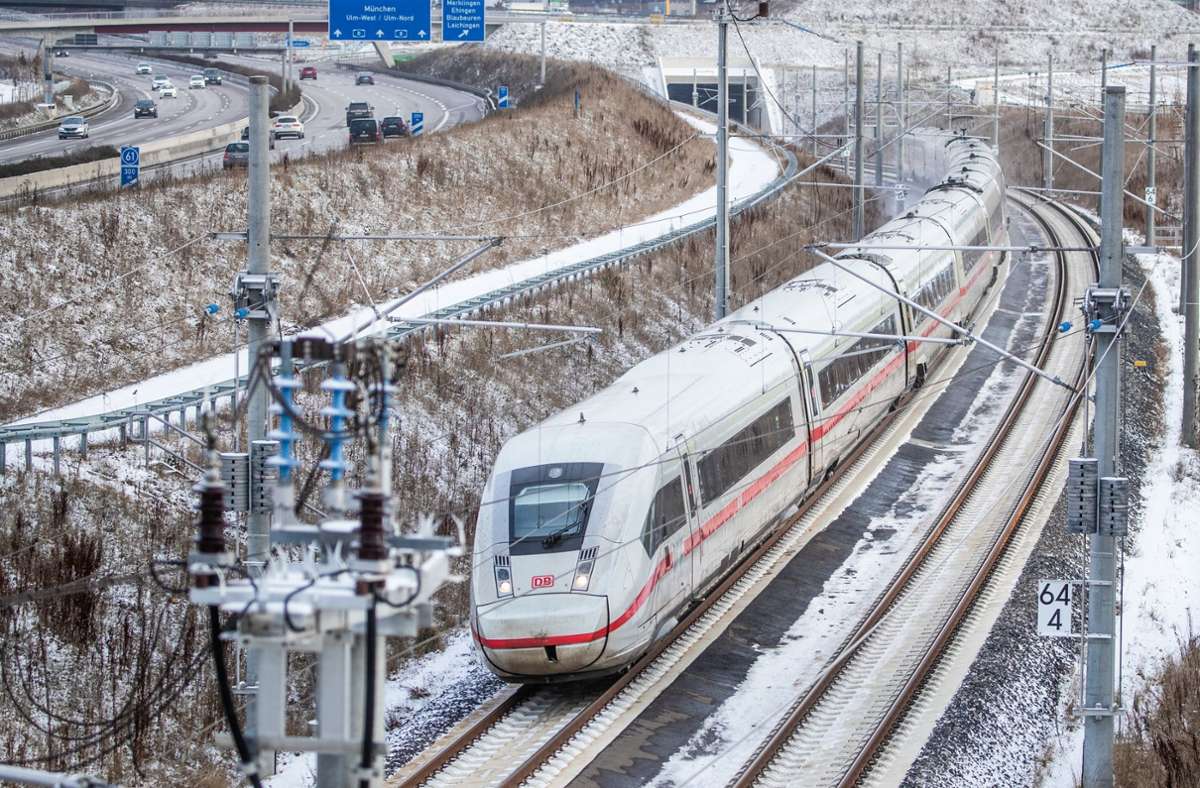 ICE-Neubaustrecke nach  Ulm: Wie lange die Probleme noch andauern sollen
