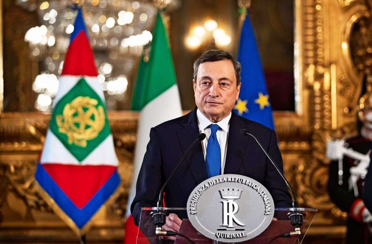 Regierung für Italien steht: Mario Draghis Team sprengt die Parteigrenzen