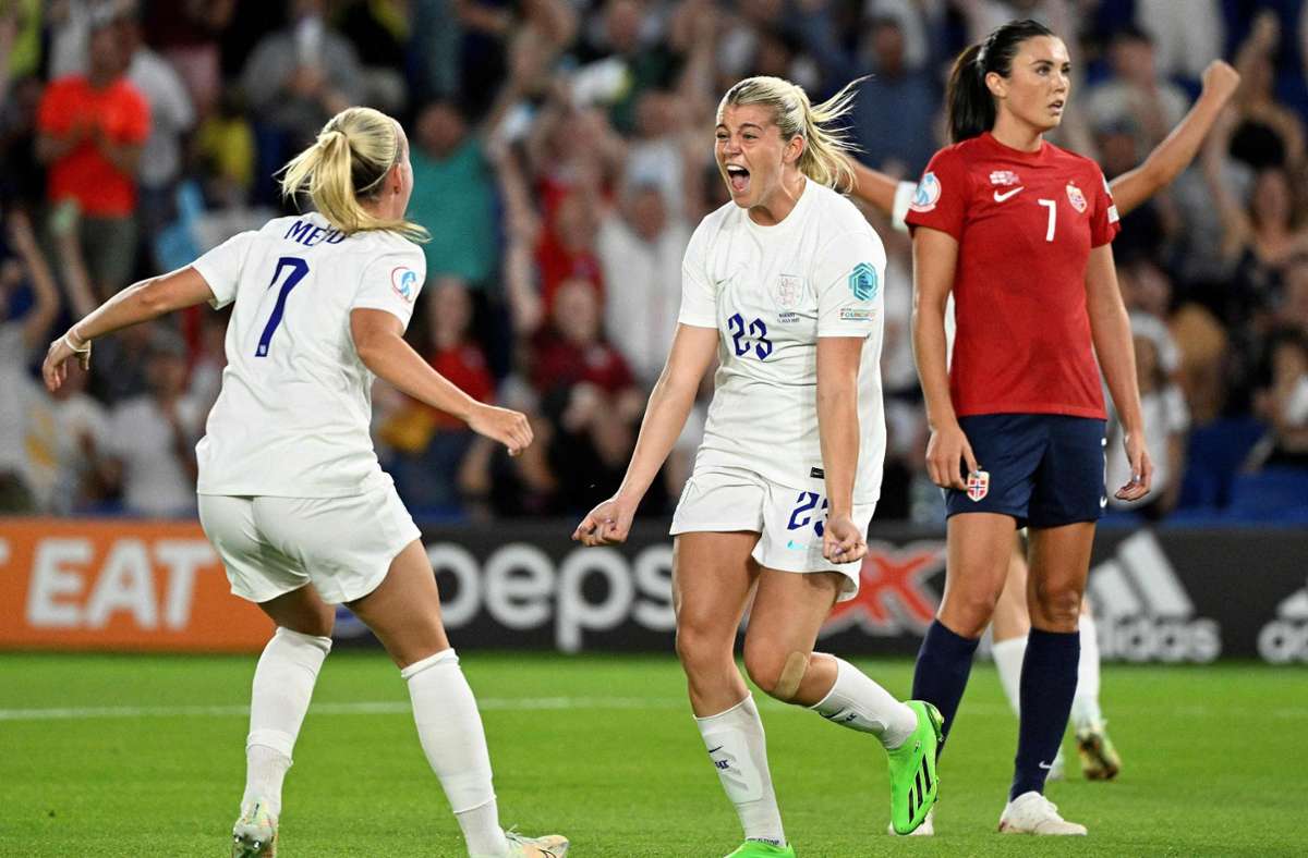 Fußball-EM der Frauen: 8:0! England deklassiert Ex-Weltmeister Norwegen
