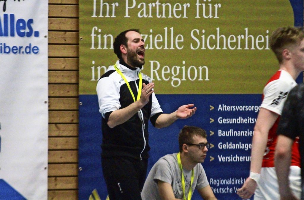 Trainer Jochen Masching ist nach dem 26:31 in Wolfschlugen schwer enttäuscht: Die SG und das Einstellungsproblem