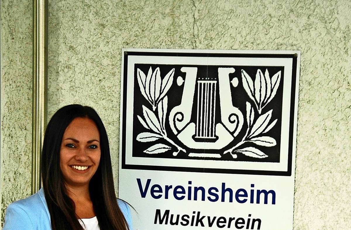 Fabienne Reyer ist Vorsitzende des Musikvereins Neuhausen: „Mir liegt der Verein am Herzen“