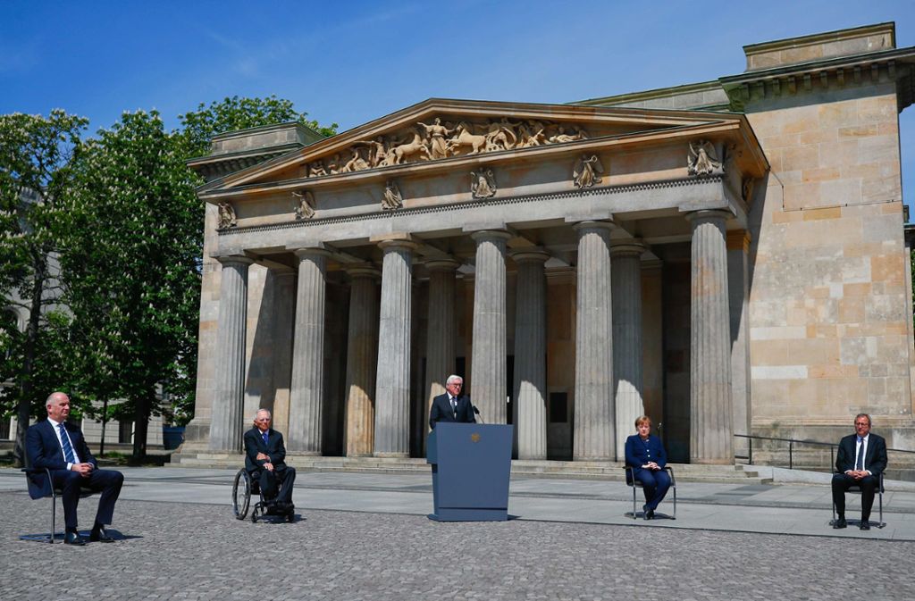 Gedenken an Ende des Zweiten Weltkriegs: Steinmeier warnt vor Schlussstrich unters Erinnern