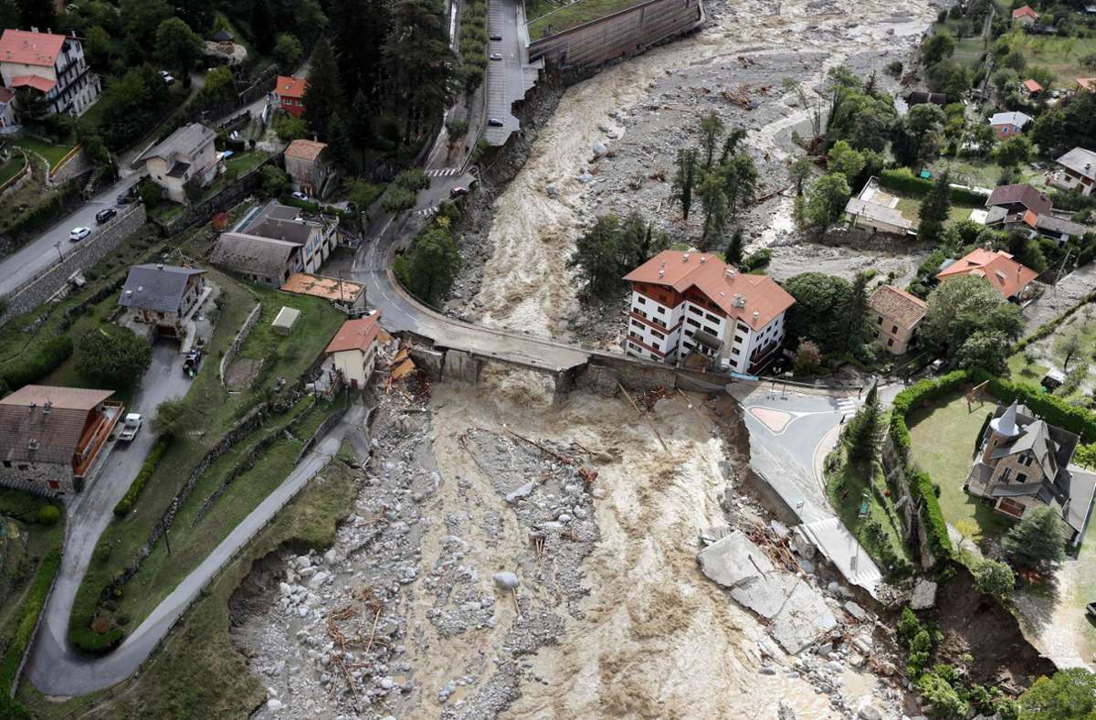 Norditalien und Frankreich: Großes Aufräumen nach schweren Unwettern