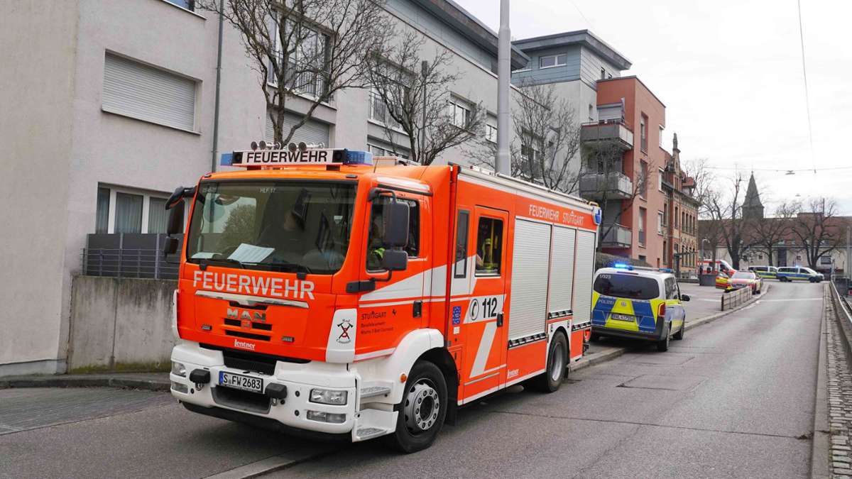 Verletzte in Stuttgart: Großeinsatz nach Explosion in Wohnhaus
