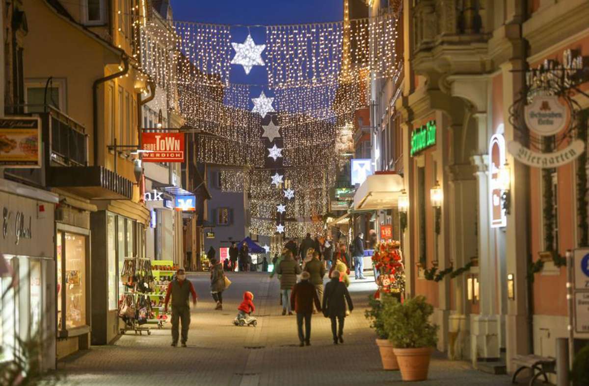 Weihnachtsbeleuchtung im Kreis Esslingen: Lichter gegen den Corona-Blues