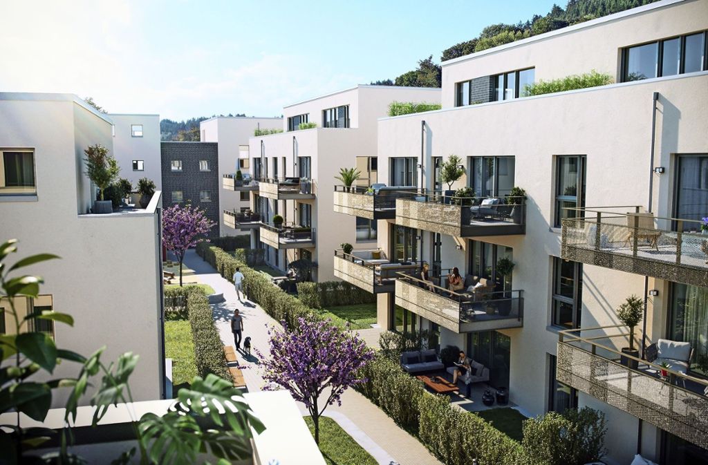 Weiter 70 Sozialwohnungen in der Alleenstraße geplant: 62 Wohnungen in ES-Zell im Verkauf