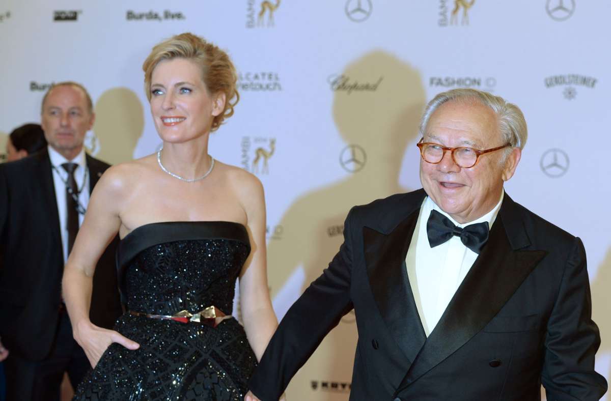 Maria Furtwängler und Hubert Burda bei der Bambi-Verleihung im Jahr 2014. (Archivbild)