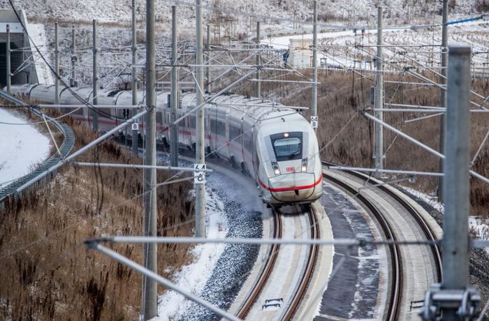 ICE-Neubaustrecke: Defekte Weiche behindert Züge auf der neuen Strecke nach Ulm