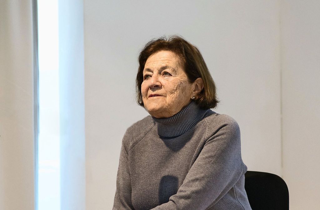 Eva Erben, Überlebende des Holocaust, berichtet vor 200 Schülern: Holocaust-Überlebende berichtet vor Esslinger Schülern