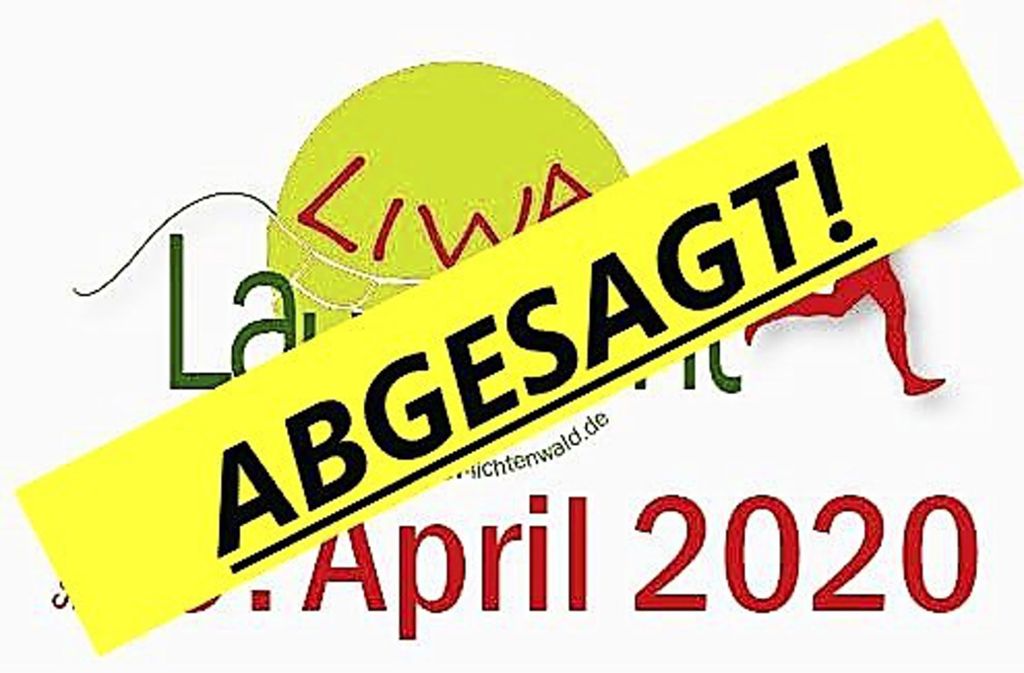 Der LaufEvent am 19. April 2020 ist abgesagt!