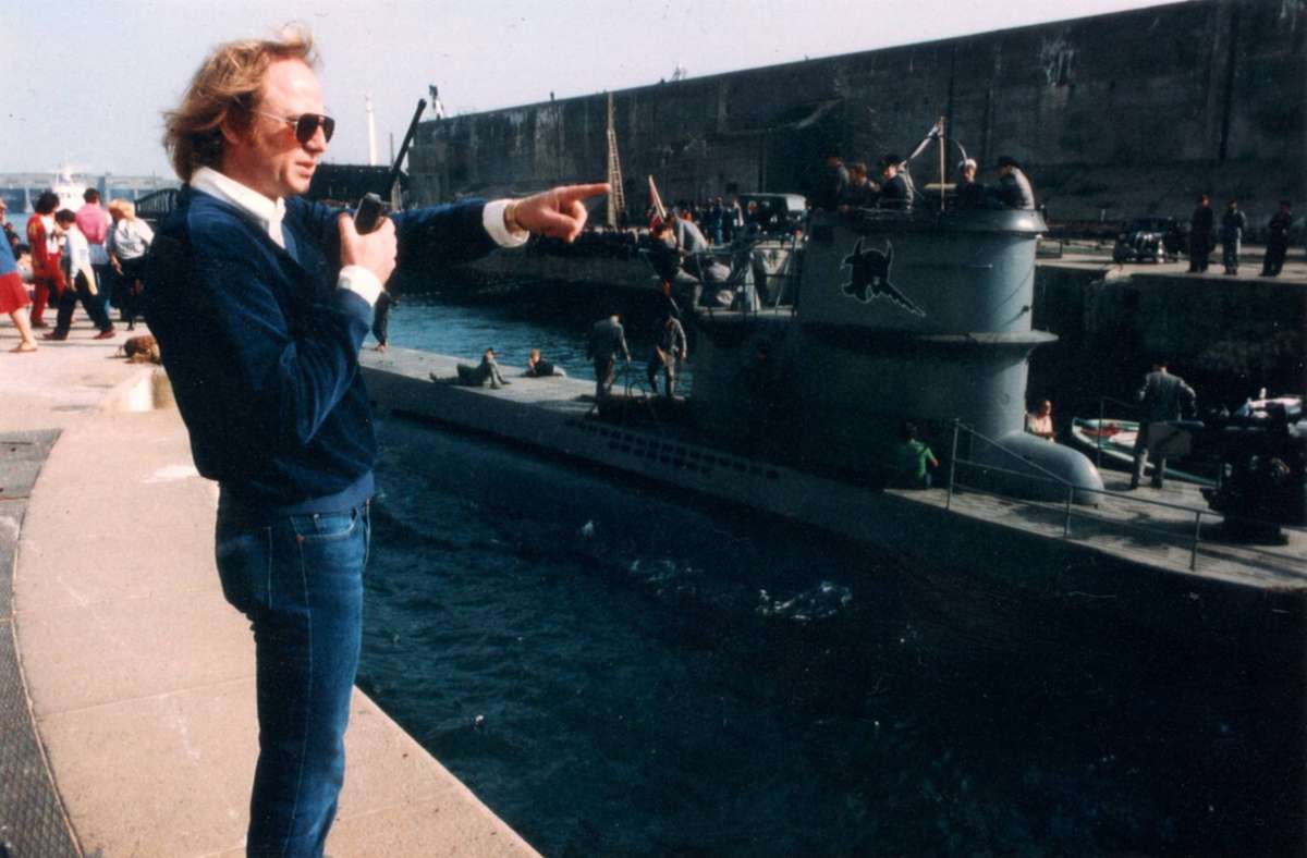 Wolfgang Petersen führt Regie: Szene  am Set des Spielfilms „Das Boot“ (1981) Foto: imago images/epd