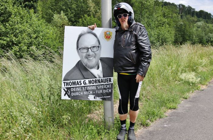 Wahl in Kornwestheim: Internetphänomen Thomas Hornauer will OB werden