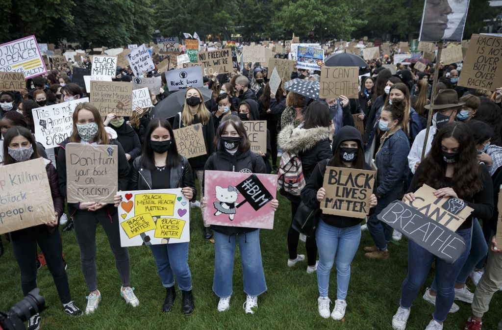 Antirassismus-Demo in Stuttgart: Wieder Tausende zu Black-lives-matter-Demo erwartet