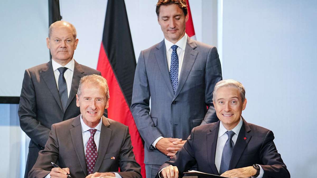 Zusammenarbeit vereinbart: Mercedes und Volkswagen wollen Kanadas Rohstoffe