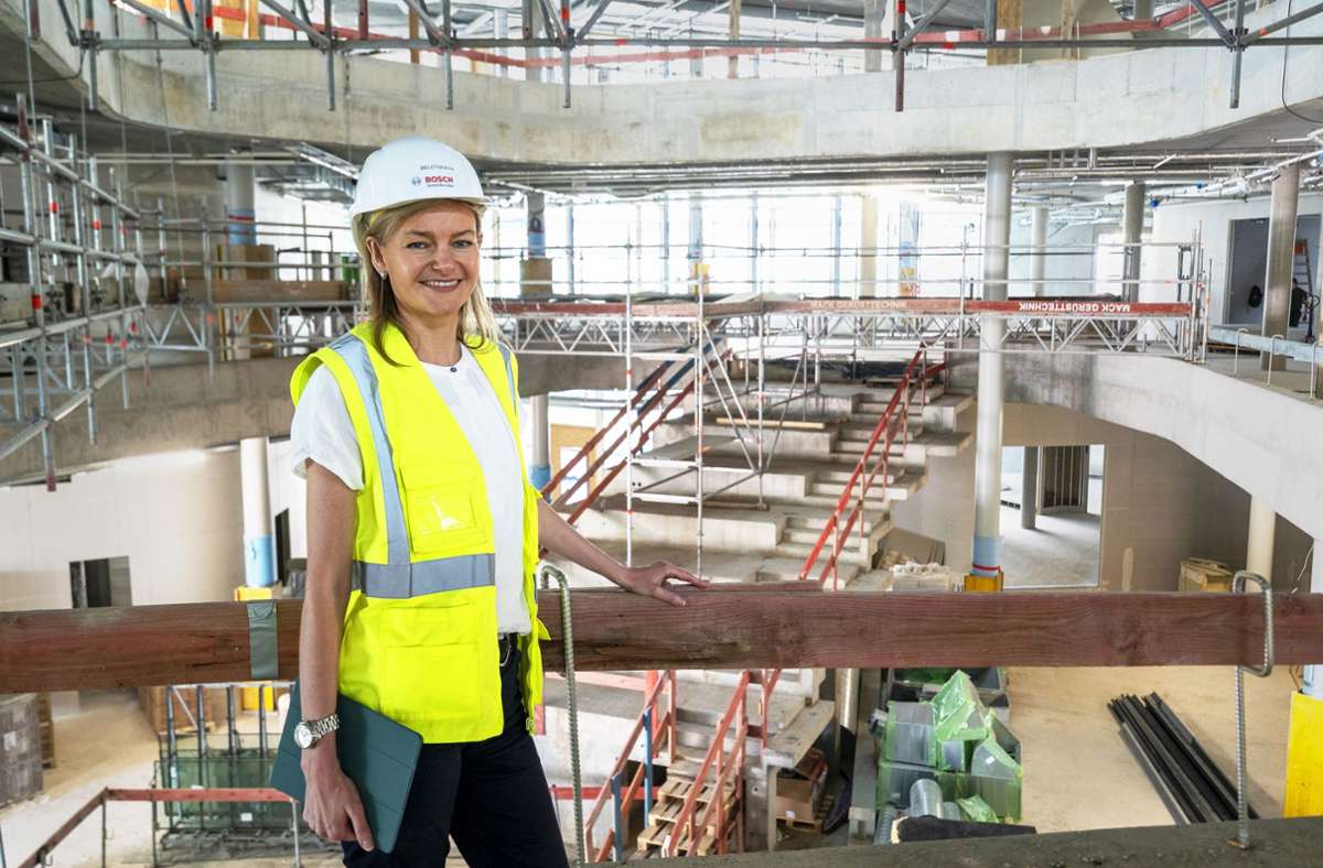 Bauleiterin bei Bosch: Herrin über einen gigantischen Campus