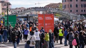 Tourismus: Fünf Euro für Venedig - Chaos zu Beginn