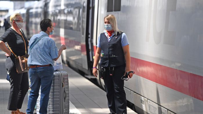 Bahn will Maskenpflicht notfalls mit Zug-Verweisen durchsetzen