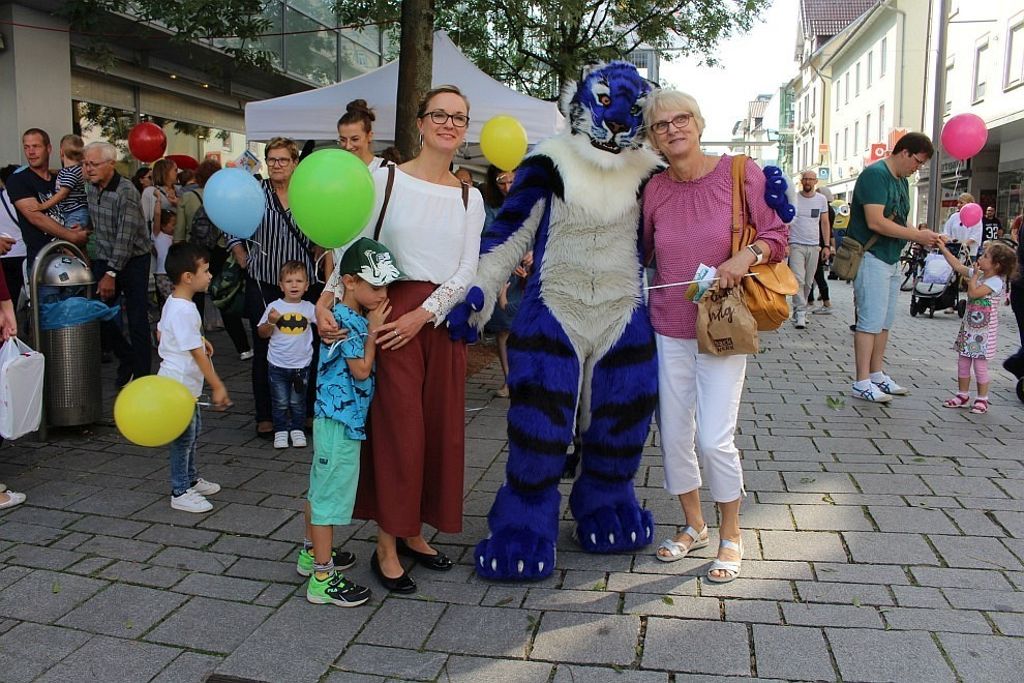 14.09.2019 Maskottchenparade in der Bahnhofsstraße Esslingen