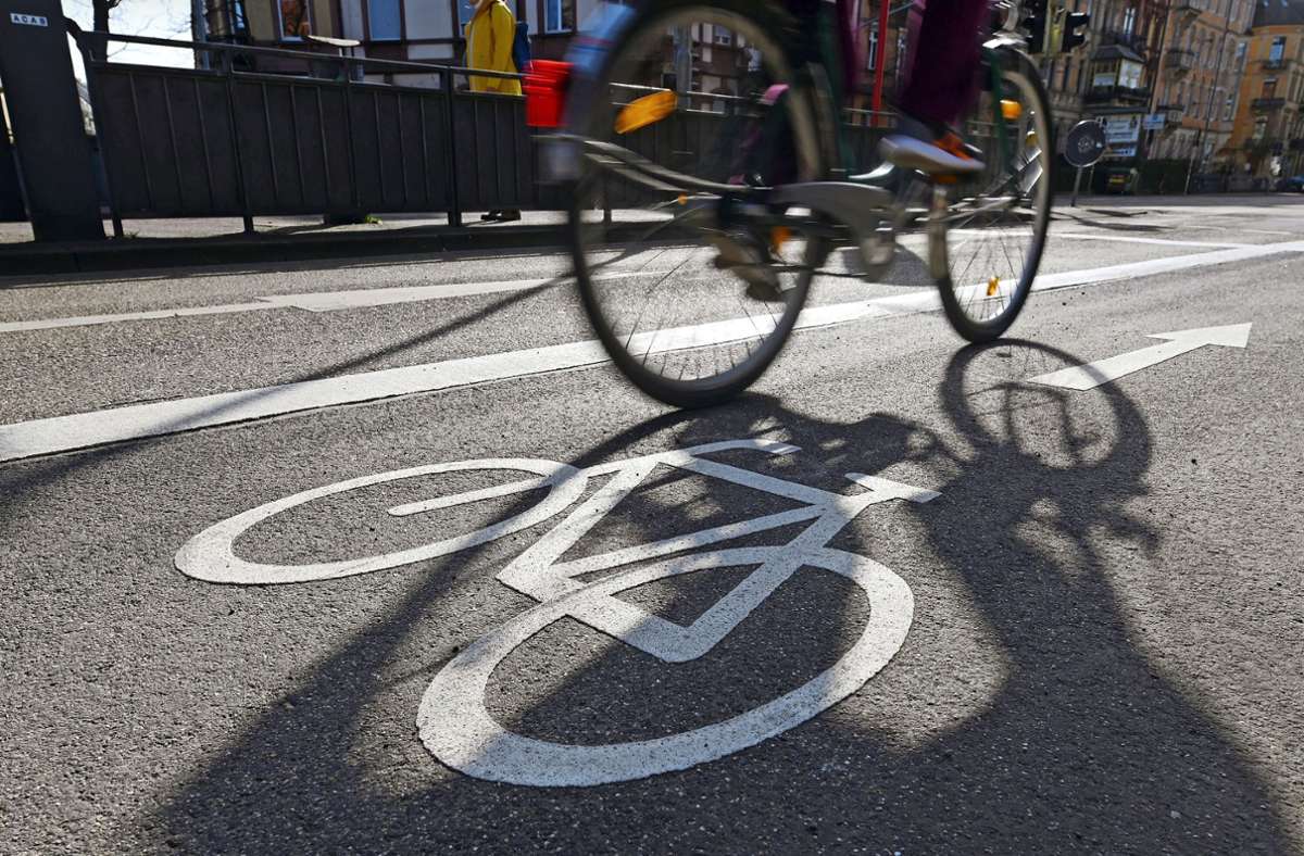 Die  Landespolitik  will den Radverkehr fördern. Foto: dpa/Uli Deck