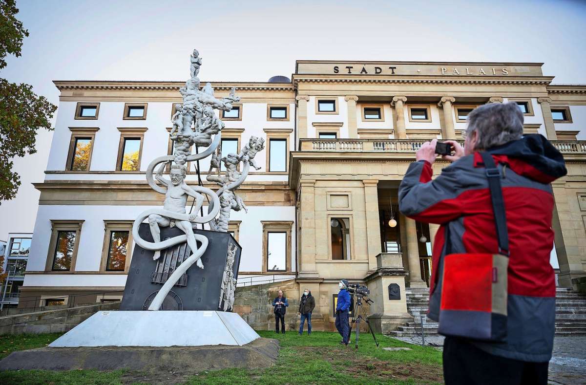 Kolumne zur S 21-Skulptur: Stuttgarts neue Attraktion ist ein Suchspiel