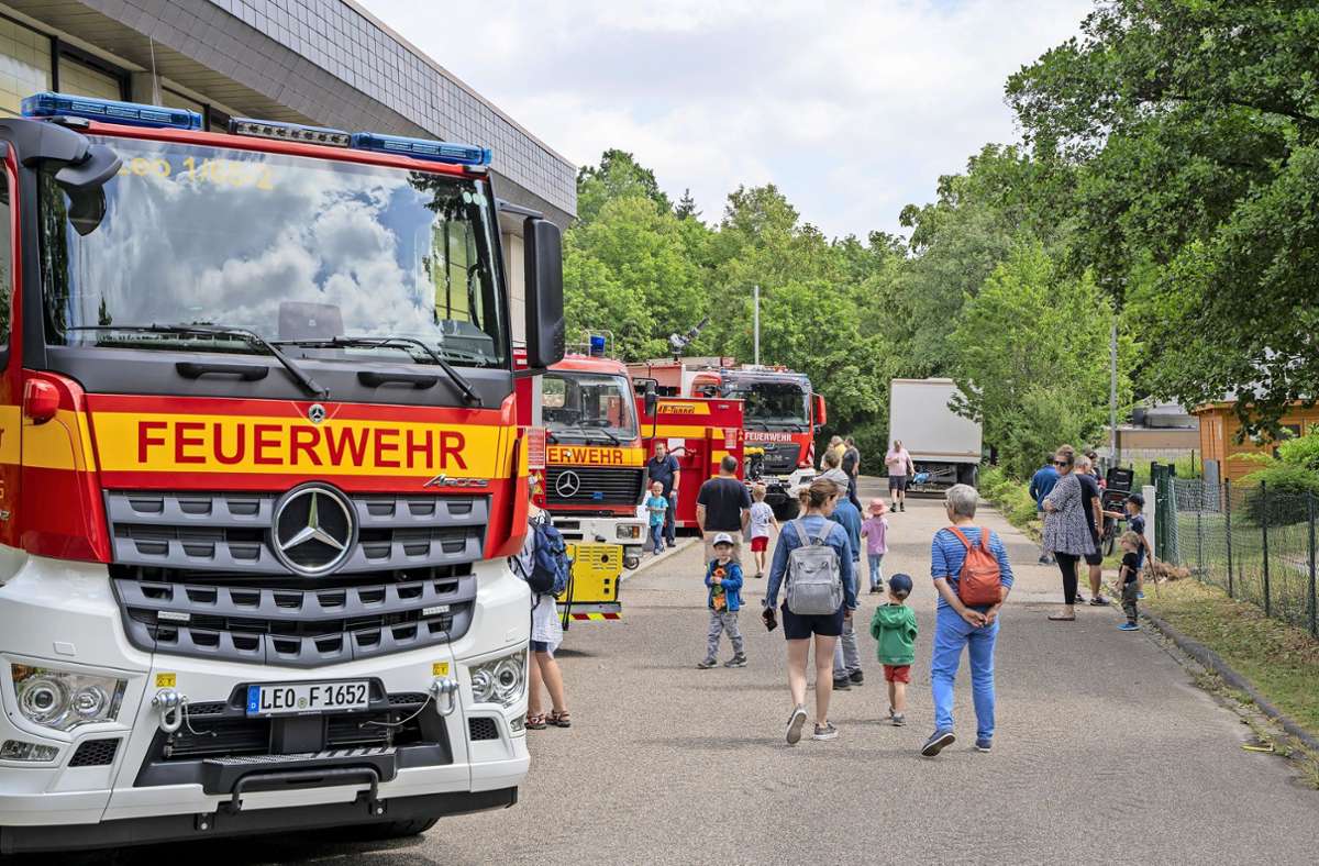 Vorfall in Leonberg: Feuerwehrleute grölen Naziparolen
