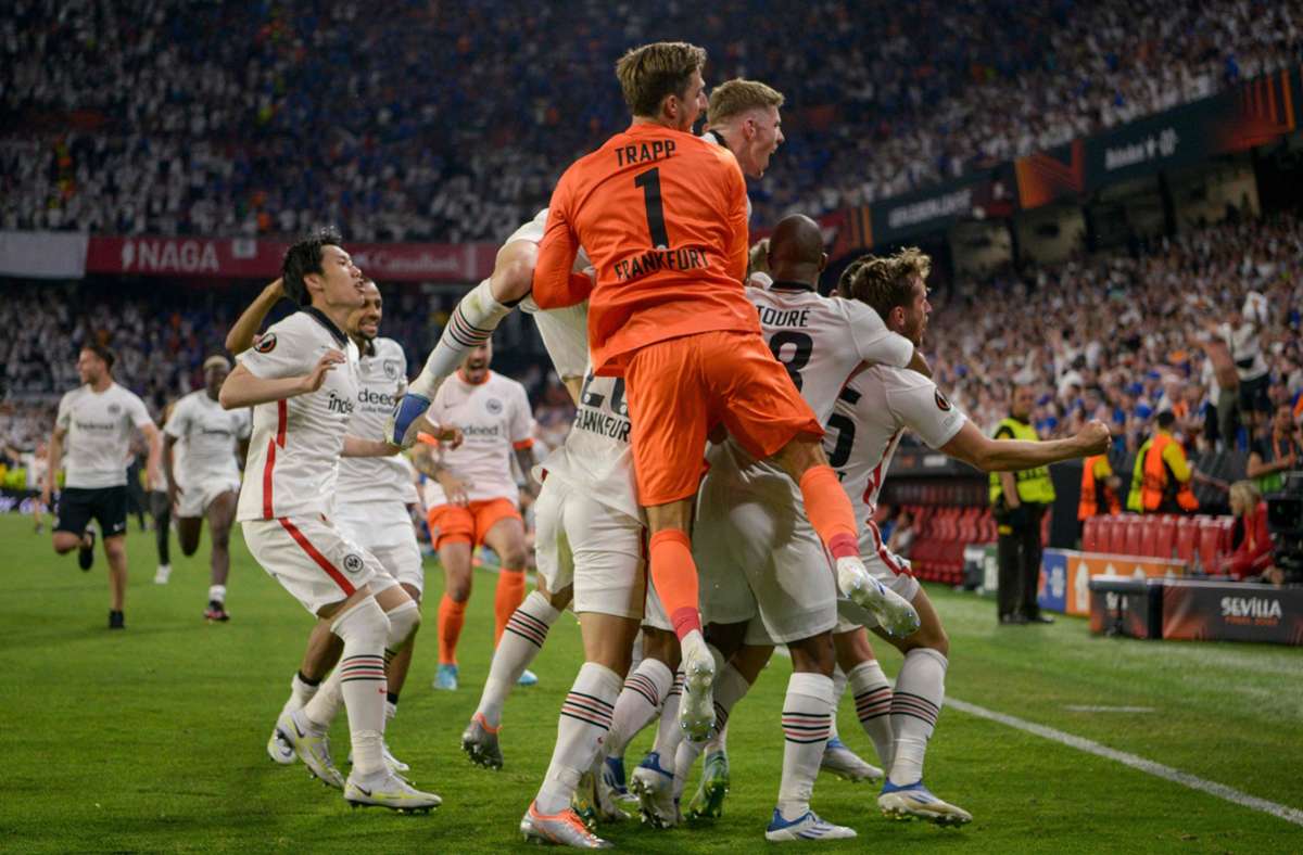 Europa League Finale gegen Glasgow Rangers: Eintracht Frankfurt triumphiert in Sevilla