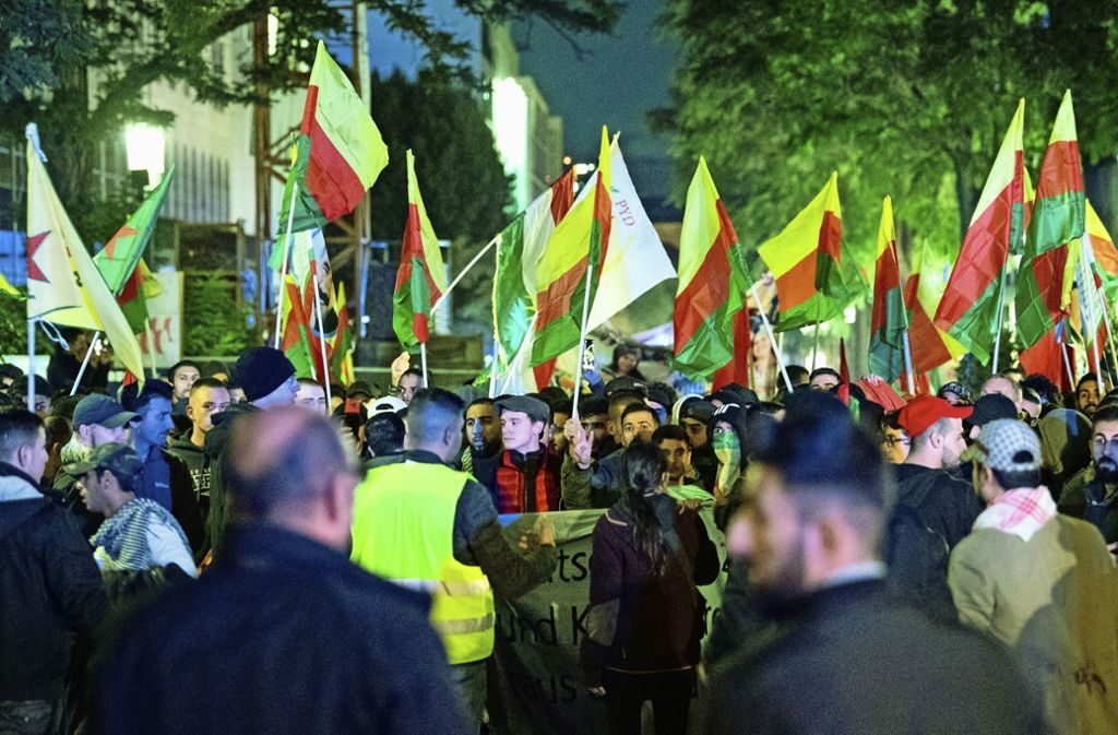Polizei rüstet sich für die Kurdendemonstration am Wochenende: Polizei rüstet sich für die Kurdendemonstration