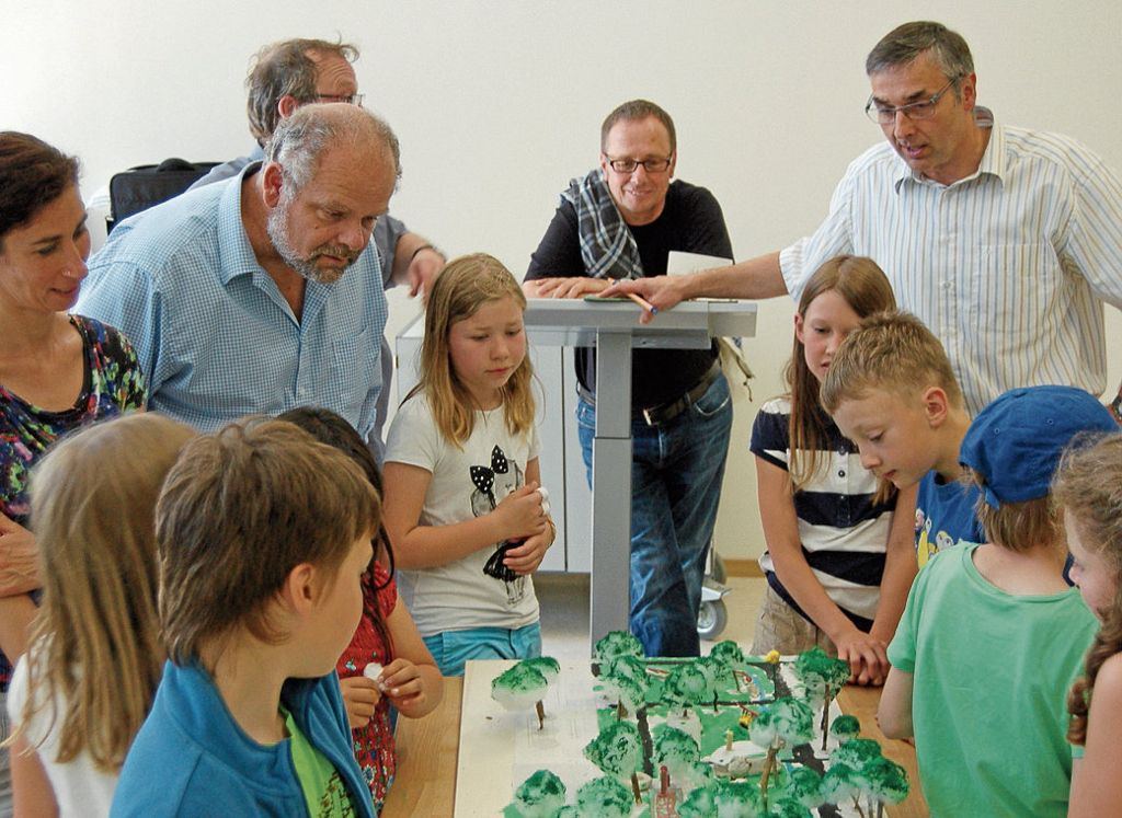 Grundschüler liefern Ideen für Spielplatz Grüne Mitte