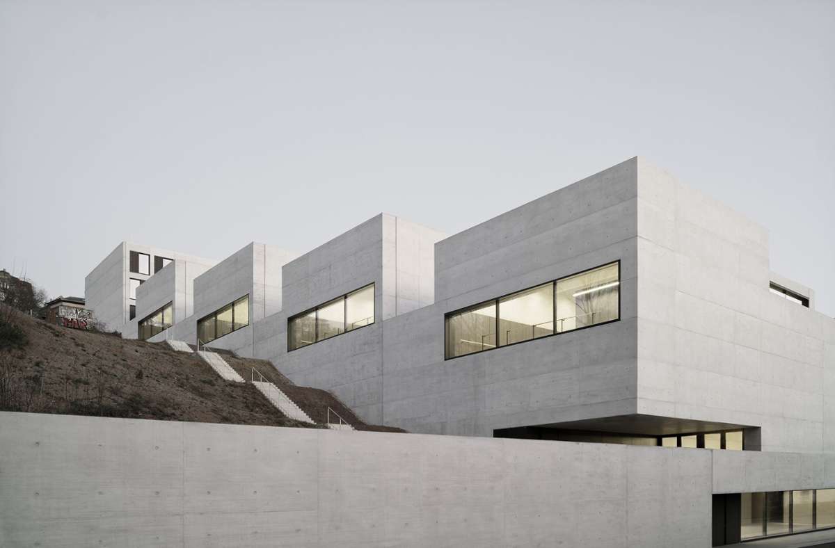 Die John Cranko Schule in Stuttgart von Burger Rudacs Architekten aus München hat es auch unter die DAM-Preis-Finalisten geschafft.