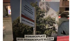 Verliert  der Bismarckplatz im Stuttgarter Westen seinen Namen?