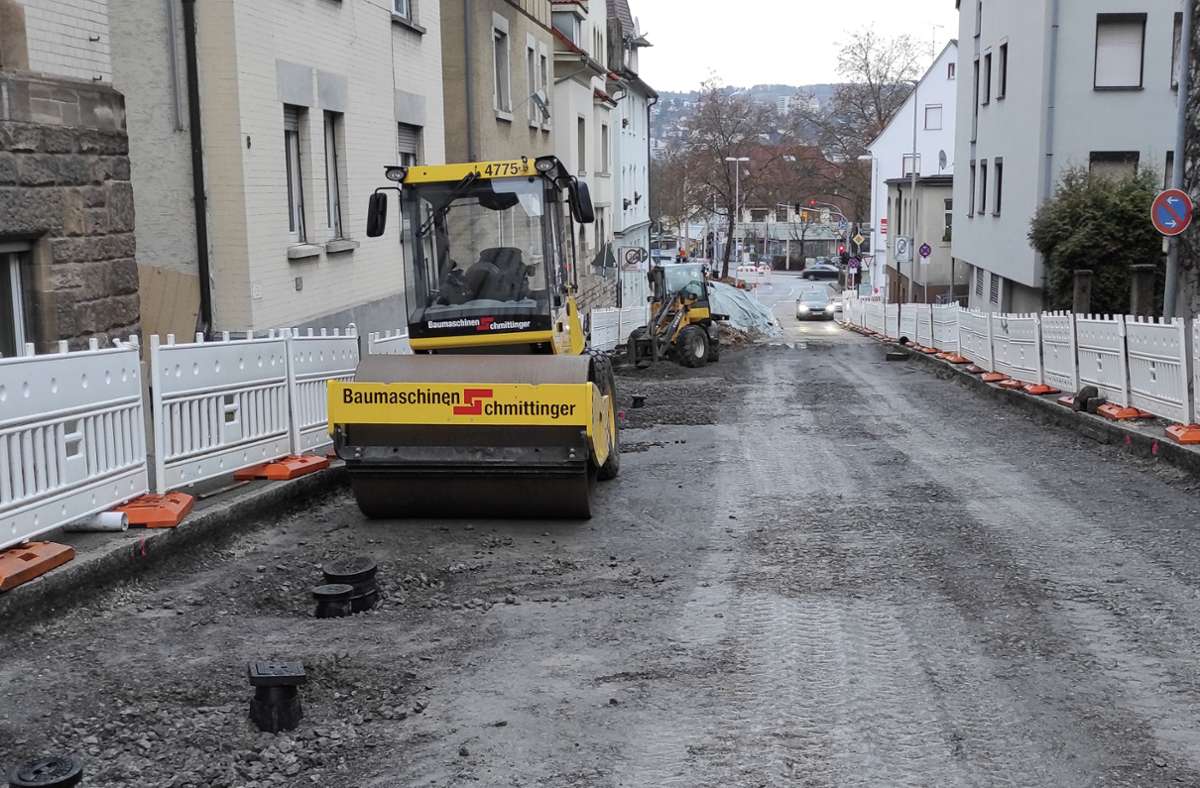 Hohenheimer Straße in Esslingen: Schadstoffe bei Straßensanierung entdeckt