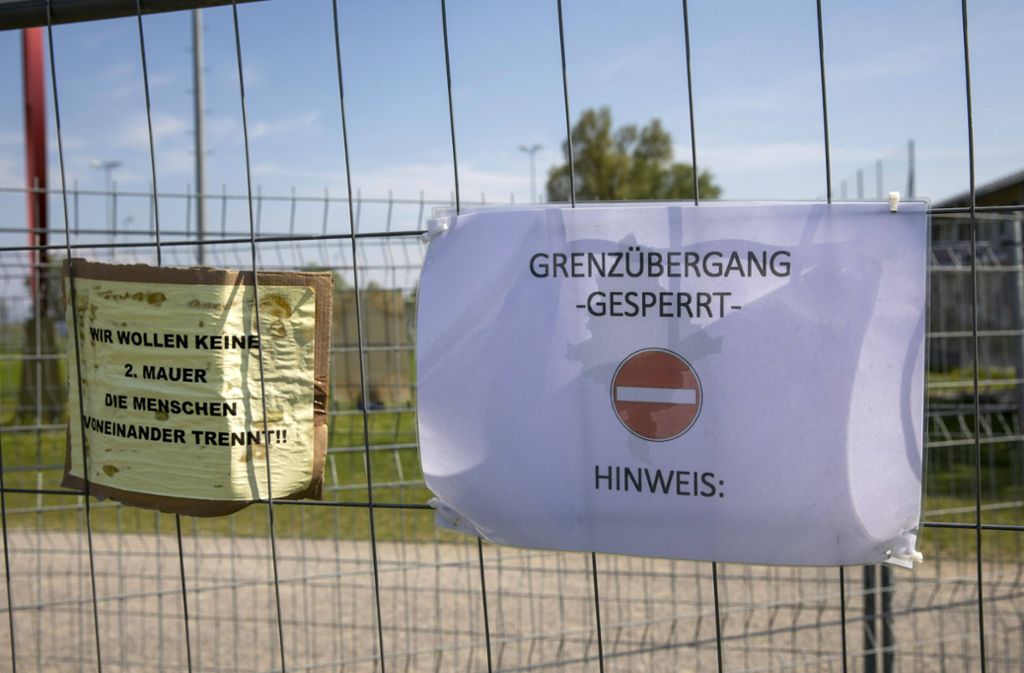 Trotz Corona-Pandemie: Deutsche und Schweizer Parlamentarier für offene Grenzen