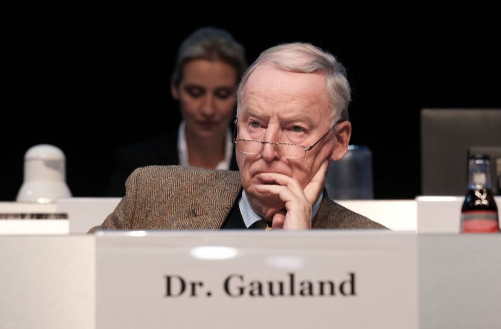 Ermittlung gegen Alexander Gauland: Bundestag hebt Immunität von AfD-Fraktionschef auf