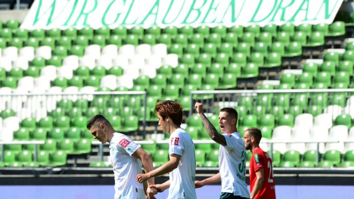 Werder Bremen in der Relegation –  Fortuna Düsseldorf abgestiegen