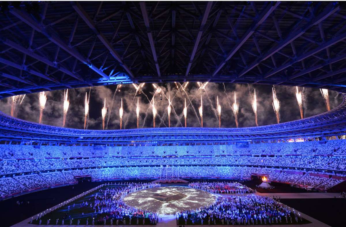 Mit einer großen Show endeten die Olympischen Spiele in Tokio.