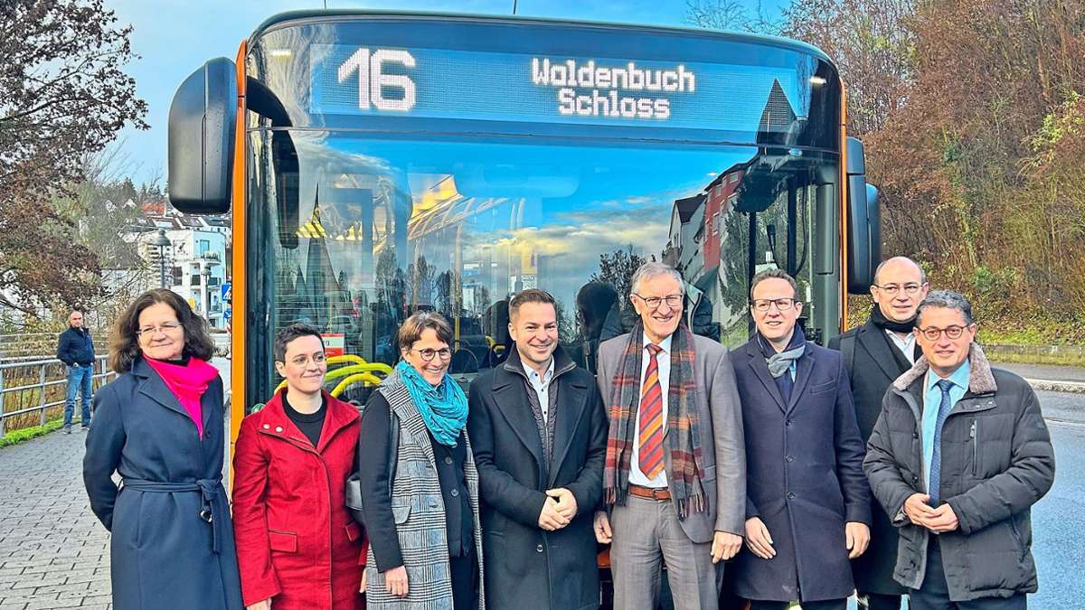 ÖPNV im Kreis Böblingen wird ausgebaut: Per Schnellbus nach Waldenbuch oder Nürtingen