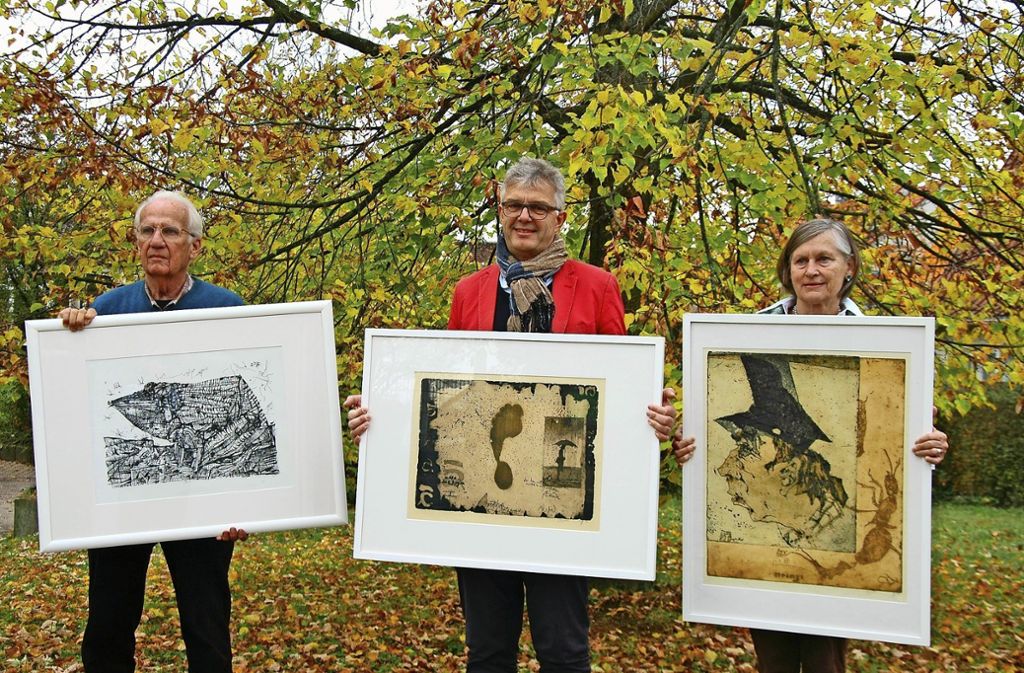 Grafiken von Horst Janssen bei den Kunsttagen vom 16. bis 25. November: Aichwald: Kunst und Überredung