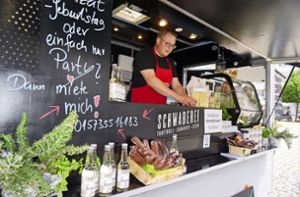 Marktzeit in Esslingen: Selbst gemachte Spezialitäten von der Schwaberei