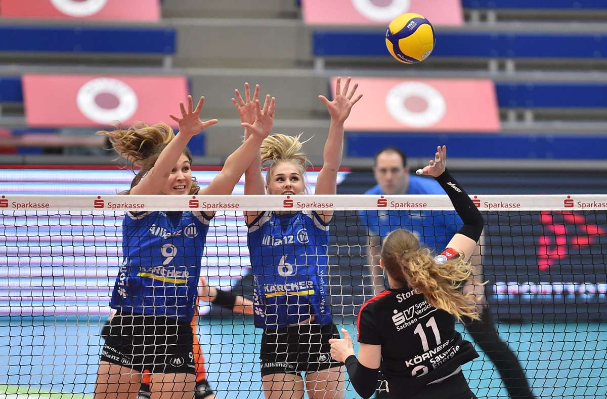 Nach 2:0-Führung gegen Dresden: Stuttgart Volleyballerinnen verpassen Meistertitel