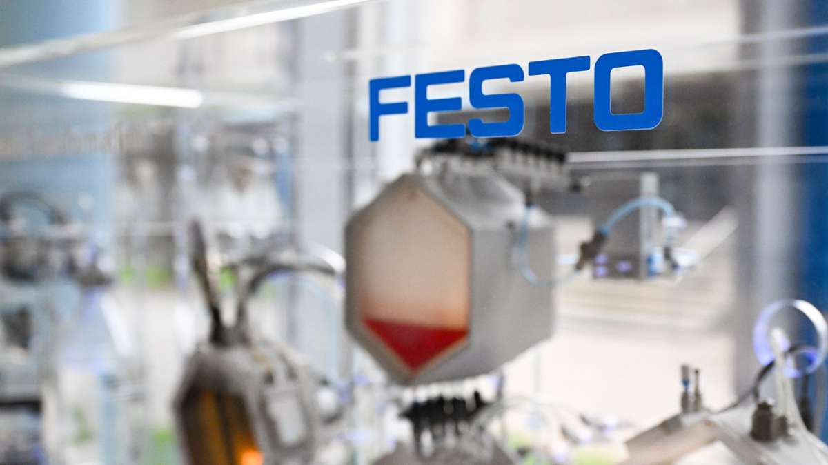 Maschinenbauer aus Esslingen: Konjunkturflaute sorgt für Umsatzminus bei Festo