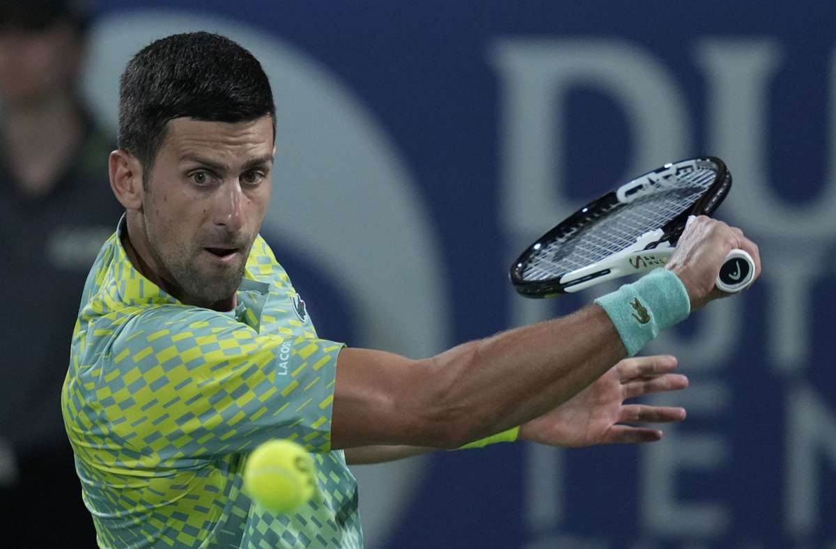 Novak Djokovic verpasste wegen seiner fehlenden Corona-Impfung einige Turniere. Foto: dpa/Kamran Jebreili
