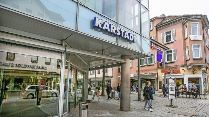 Ringen um Esslinger Karstadt-Kaufhaus: Eine „bittere Situation“ für die Stadt