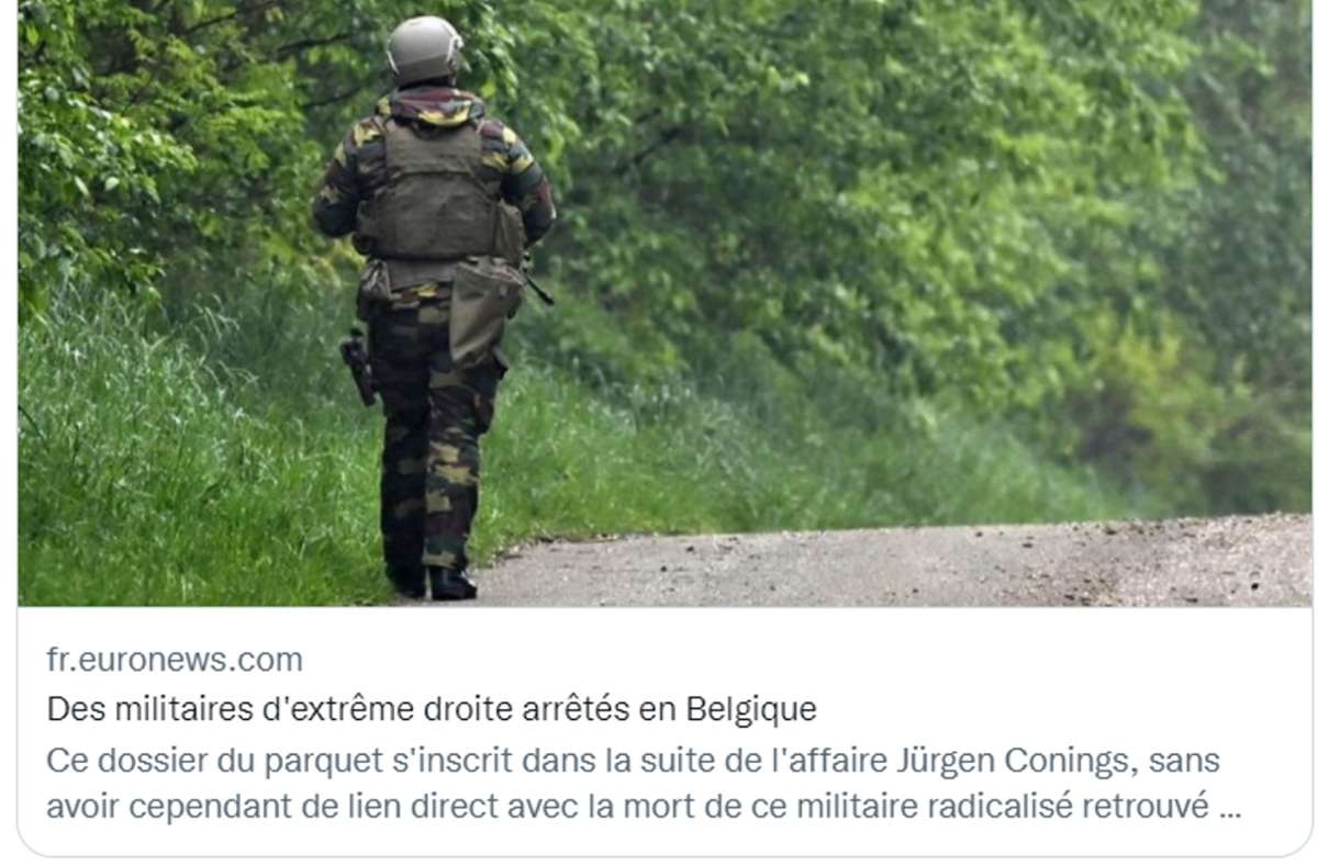 Razzia in Kasernen: Rechtsextreme in Belgiens Militär