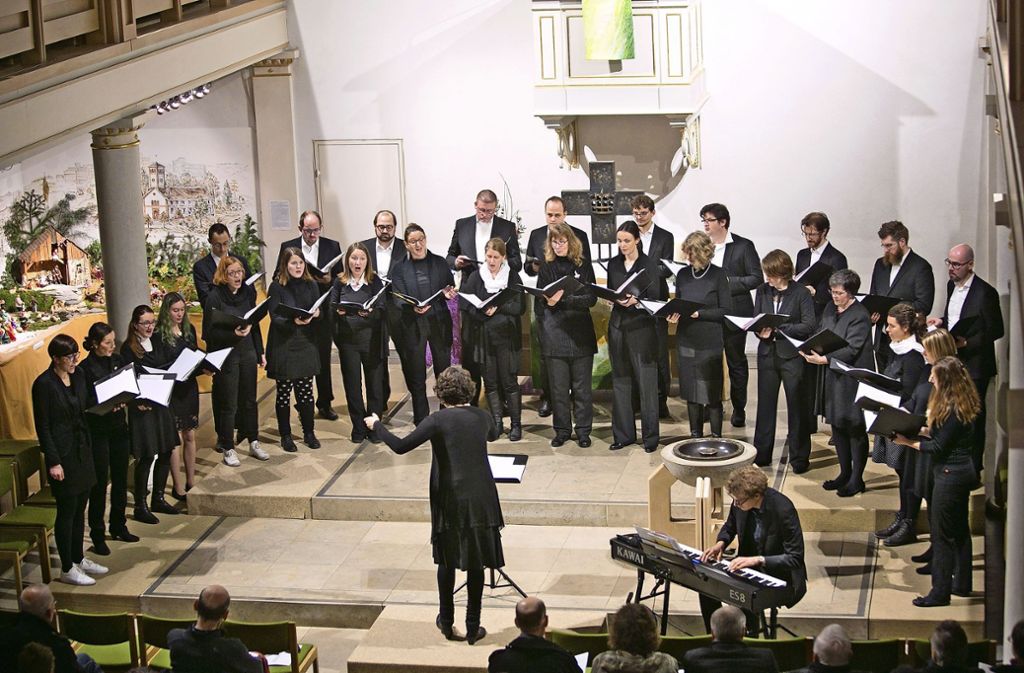 Kammerchor singt in Evangelischer Kirche: Neujahrskonzert von ExVocal in Sulzgries