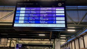 Bahnstreik in Baden-Württemberg bereits wieder beendet
