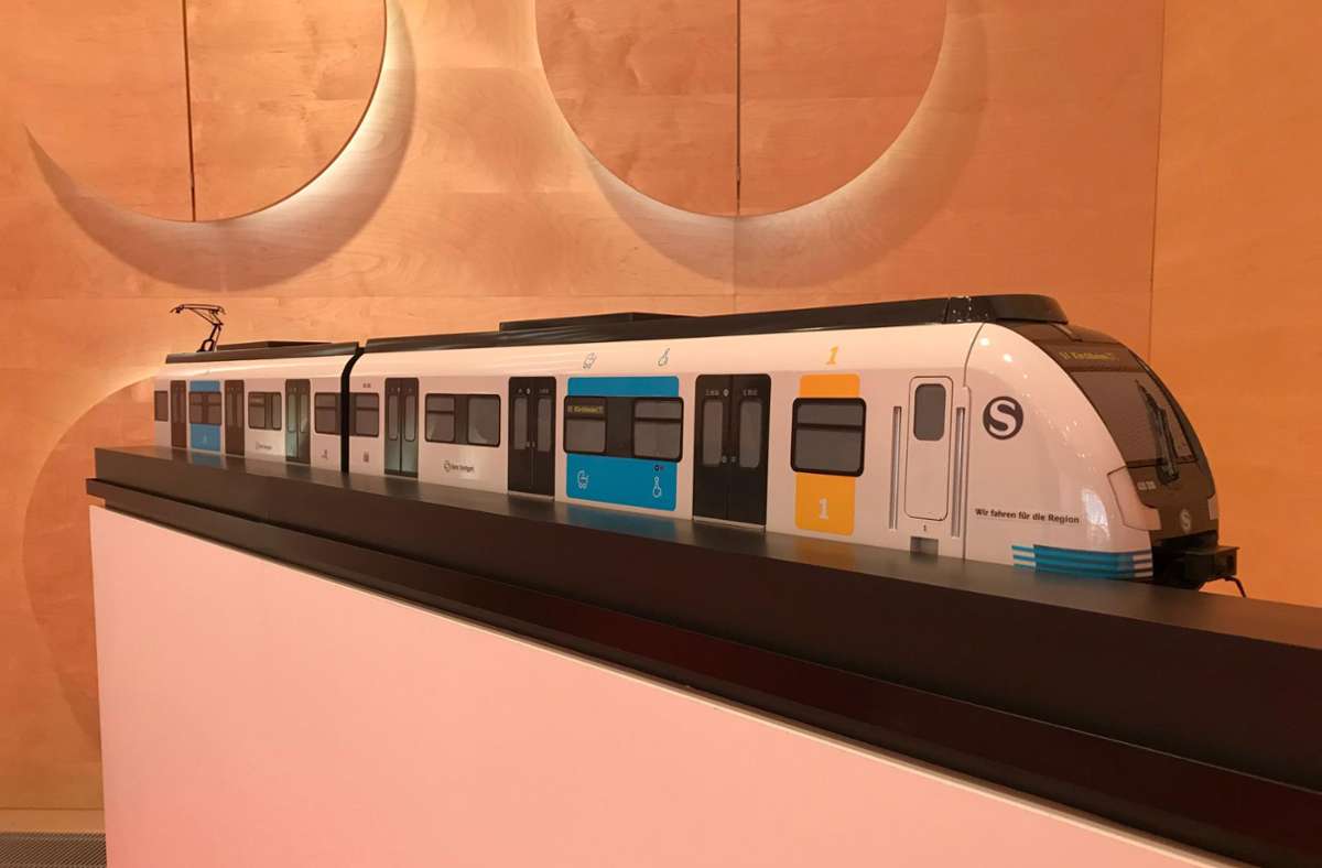Verkehr in der Region Stuttgart: Neue Farbe für S-Bahnen  kommt